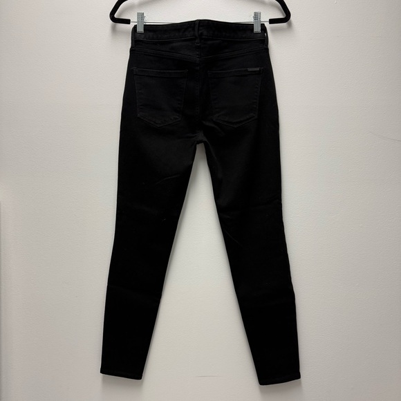 White House Black Market High Rise Sculpt Skinny Ankle Jean, Black | Size 2 / 26 - Picture 5 of 7